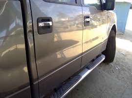 2013 FORD F-150, GRAY, CREW CAB, 3.5L, TURBO, AT, 4WD.   F26476